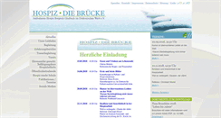 Desktop Screenshot of hospiz-diebruecke.de